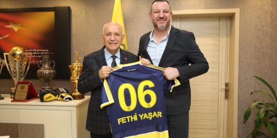 Fethi Yaşar’dan Ankaragücü Kulübüne Özel Ziyaret