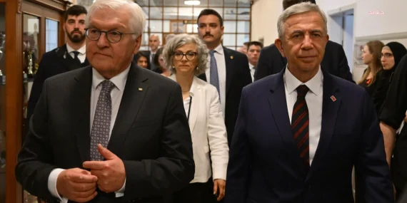 Almanya Cumhurbaşkanı Steinmeier süpriz görüşme..