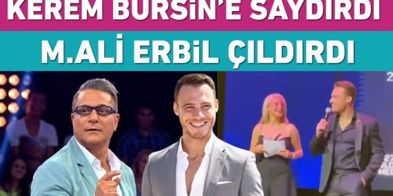 Mehmet Ali Erbil’den Kerem Bürsin’e Ağır Eleştiriler: “El Cepte Sunuculuk Yapılmaz!”