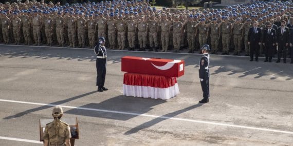 4 şehit için Tunceli’de tören