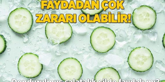 Dondurulmuş Salatalık Masum Değil: Faydadan Çok Zarar Getirebilir!