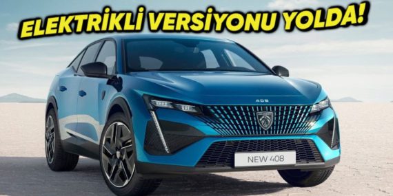 Elektrikli Peugeot 408 Yolda! Sevilen Modelin Yeni Versiyonu ile Tanışmaya Hazır Olun