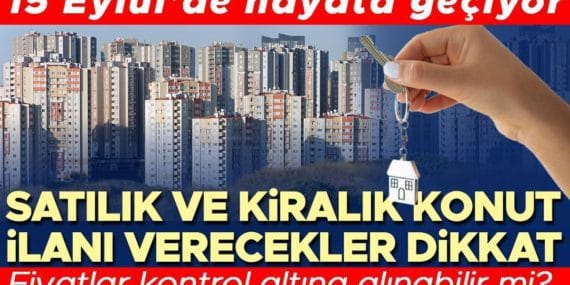 Ticaret Bakanlığı’ndan Emlak İlanları İçin Yeni Düzenleme