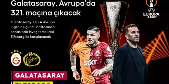 Galatasaray – Elfsborg Maçı  Şifresiz Canlı İzleme Detayları! Saat Kaçta? Hangi Kanalda ?