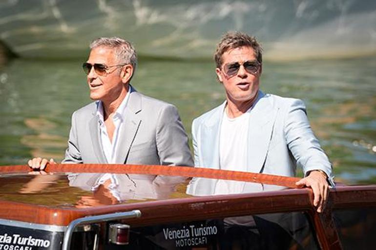 George Clooney ve Brad Pitt: Yıllar Sonra Yeniden Buluşma