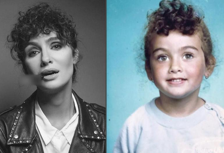 Birce Akalay'dan Çocukluk Fotoğrafı Paylaşımı