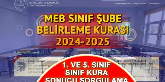 İlkokul ve Ortaokulda Şube Belirleme: Kura Sonuçları Açıklandı