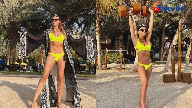 Ivana Sert, Bikinili Pozlarıyla Gençlere İlham Verdi!