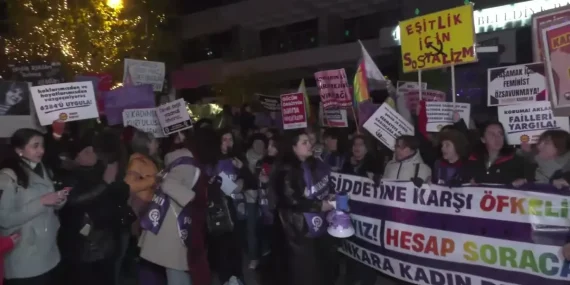 Kadınların Ankara’da Şiddete Karşı Mücadele Çığlığı: “Barikatı Aç!”