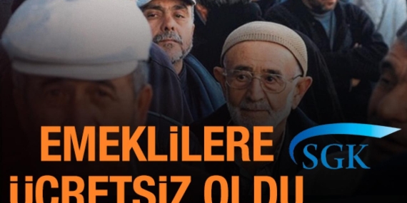 Emeklilere bedava oldu! Resmen duyuruldu: Ömür boyu ücretsiz kullanacaklar