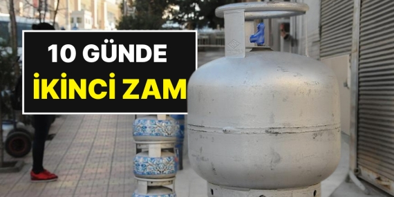 Mutfak Tüpü Fiyatlarındaki Artış Devam Ediyor: Bir Yılda %58 Zam