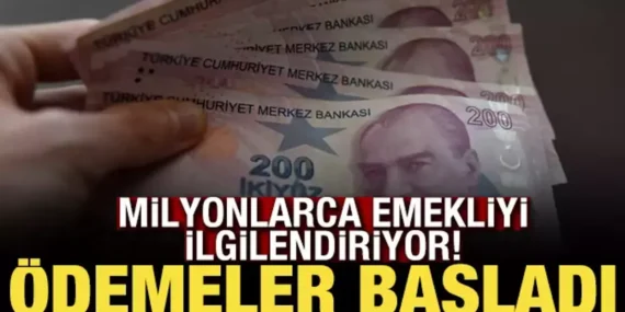 2025 Emekli Bayram İkramiyeleri Ödemeleri Başladı!